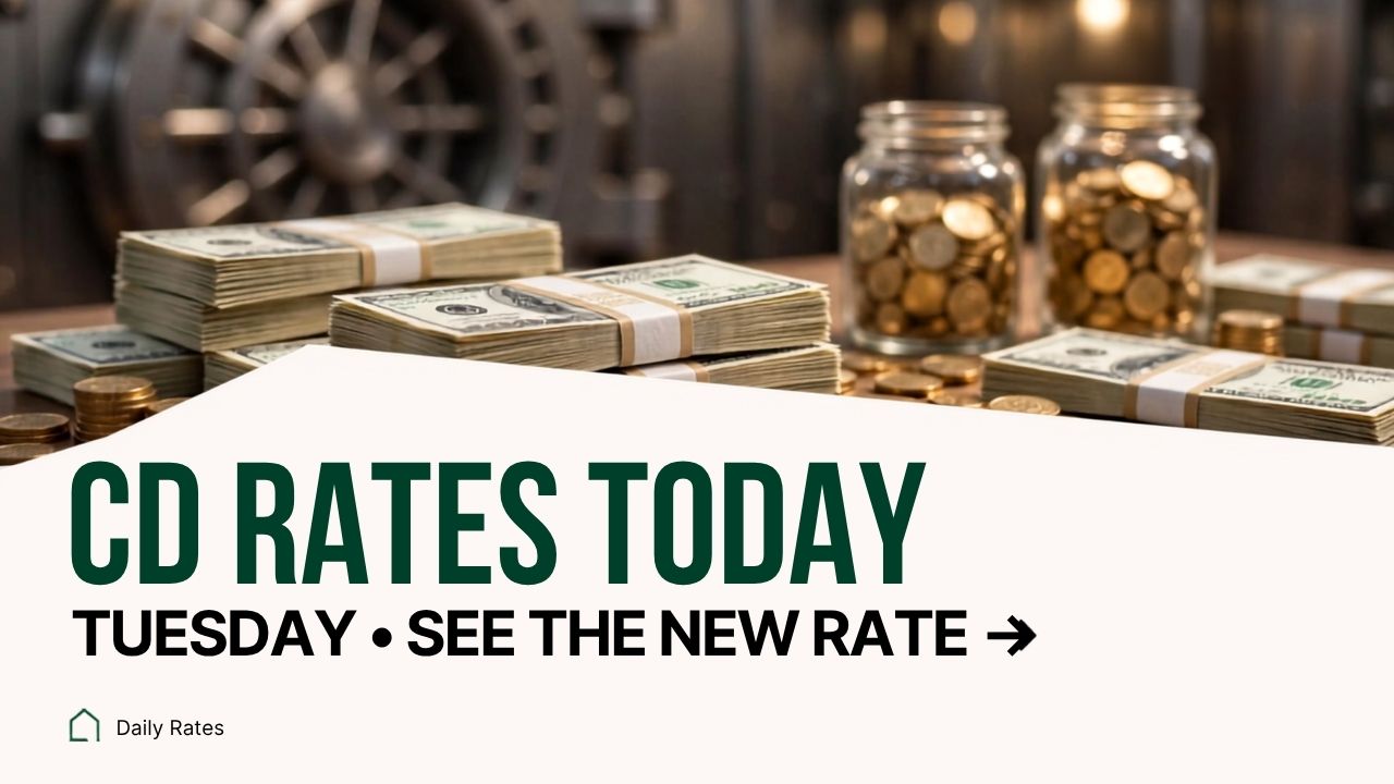 CD rates today as savers watch rising Federal Reserve rate hike odds in September 2026