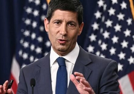 Federal Reserve Chair speaking at Jackson Hole Economic Policy Symposium