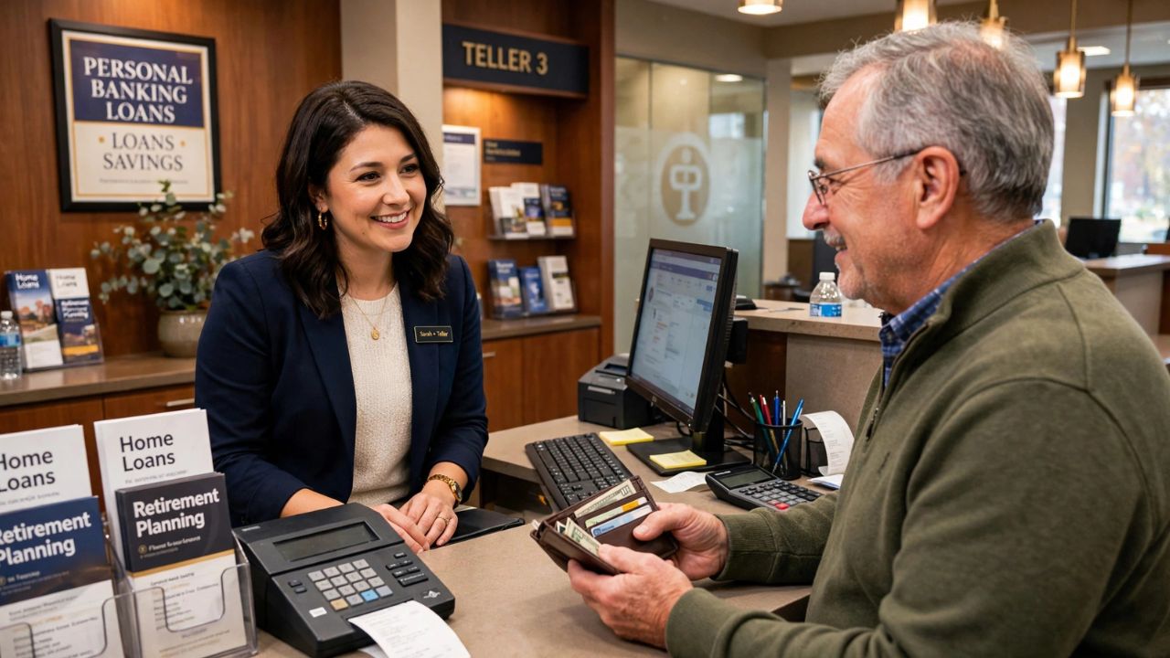 Comparison of regional business checking account features available to small businesses in Los Angeles, California, including monthly fees, branch access, and digital banking services.