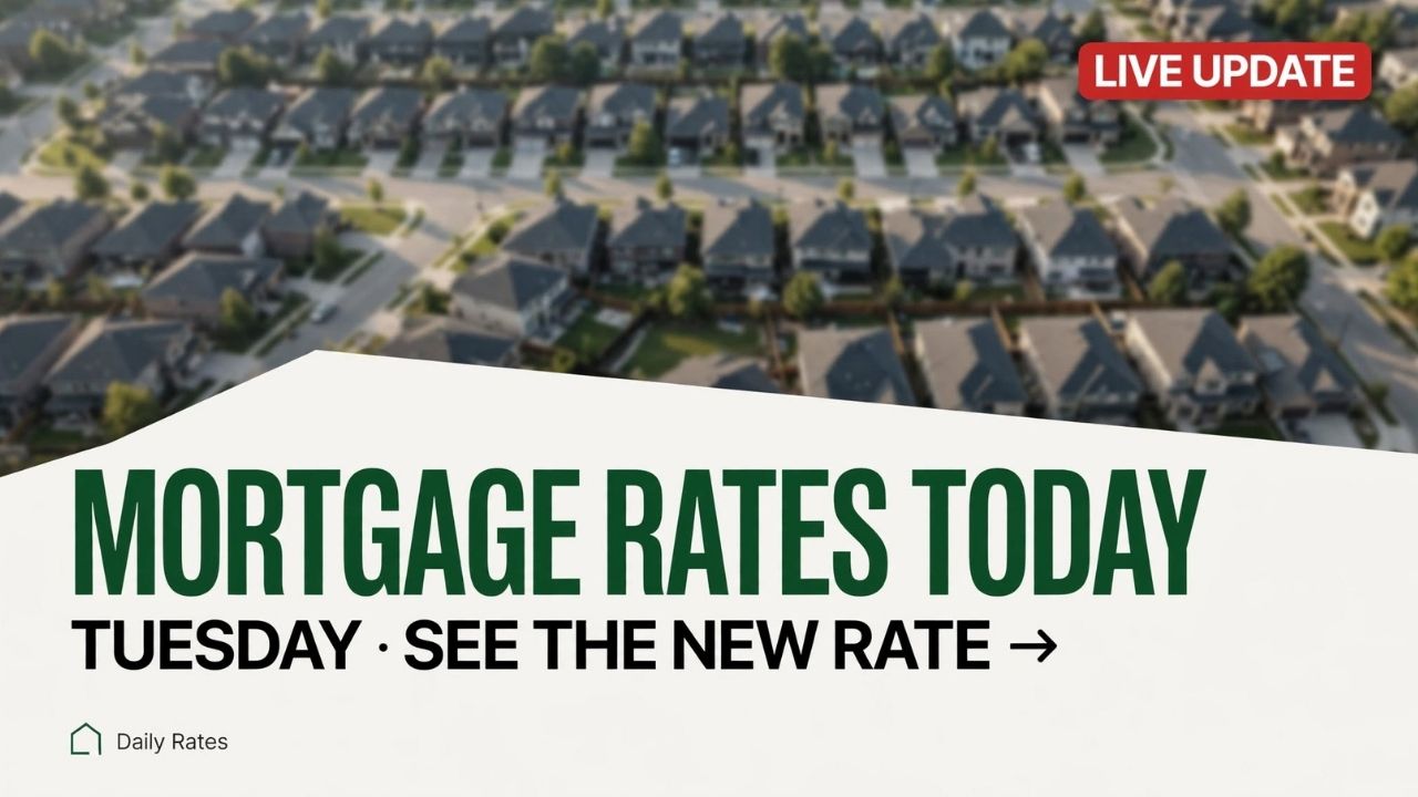 Mortgage rates today September 1, 2026 as Fed rate hike odds rise and Treasury yields pressure home buyers