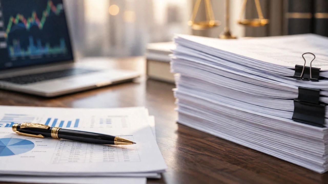 Corporate financial report and SEC EDGAR database interface showing Form 8-K Item 2.02 earnings announcement