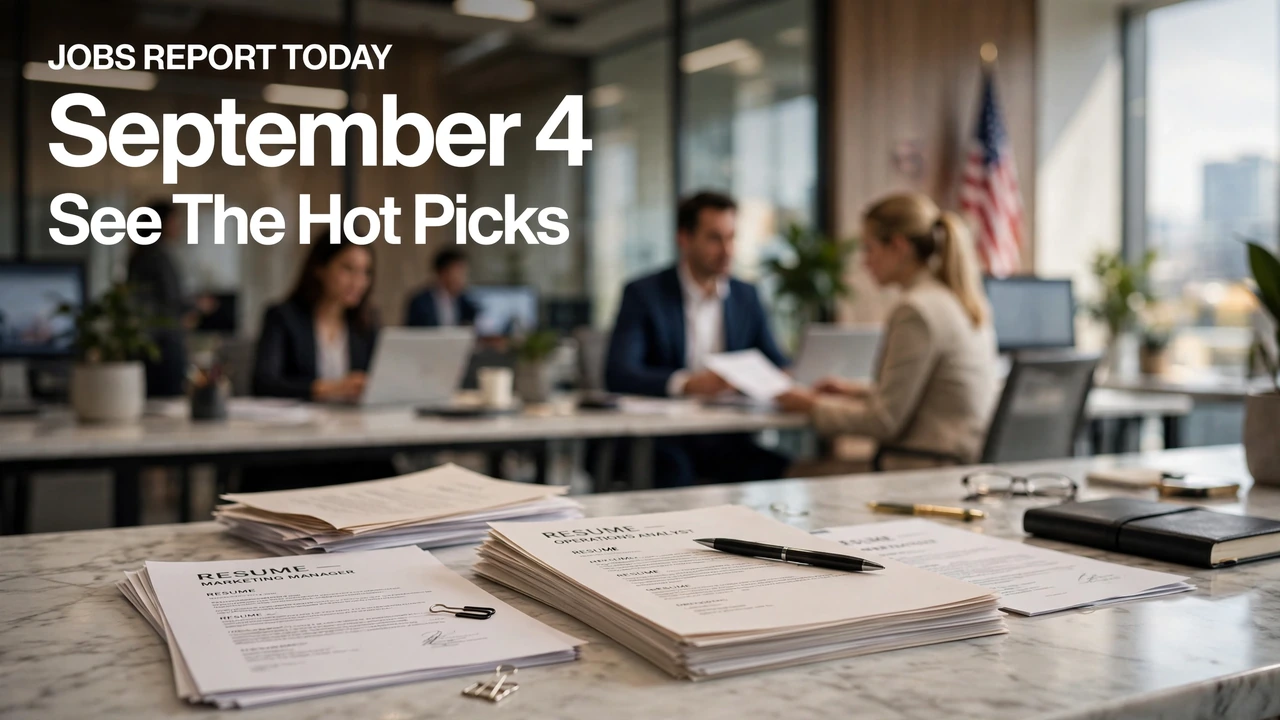 Jobs Report Today September 4 2026 payrolls unemployment wages and Federal Reserve outlook