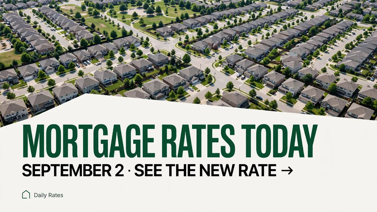 Mortgage rates rise as the 10-year Treasury yield moves above 4.8% on September 2, 2026