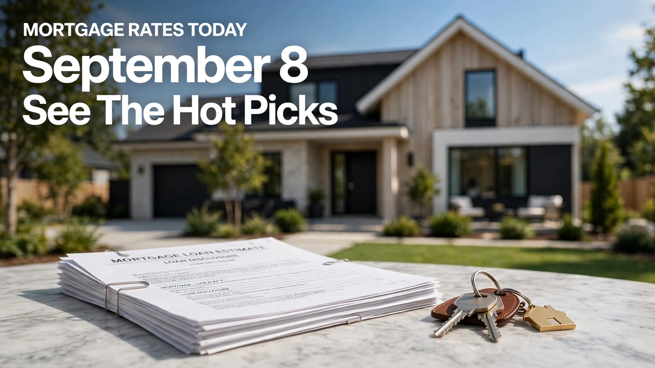Mortgage rates today September 8, 2026 as Treasury yields rise and homebuyers face higher borrowing costs