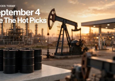 Oil prices today September 4 2026 with Brent crude near $95 amid Iran and Strait of Hormuz tensions