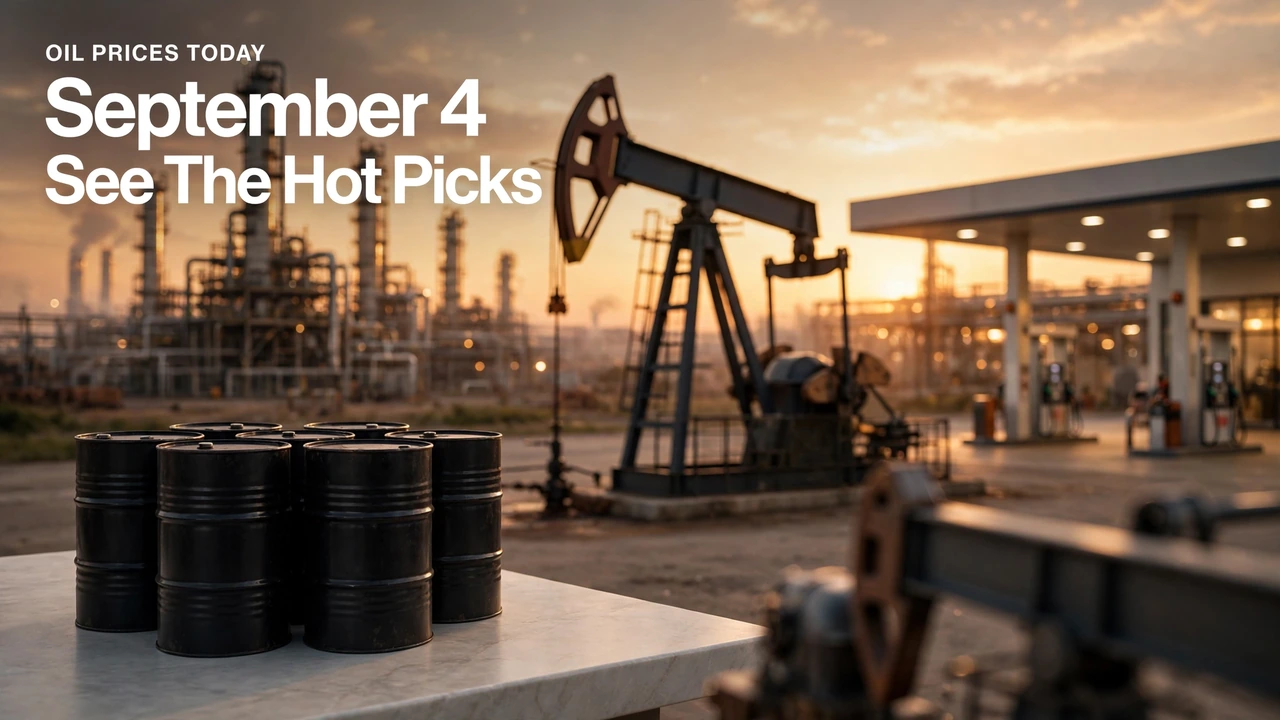 Oil prices today September 4 2026 with Brent crude near $95 amid Iran and Strait of Hormuz tensions