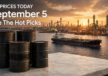 Oil Prices Today September 5 2026 as Brent rises on U.S.-Iran tensions and tanker supply risk