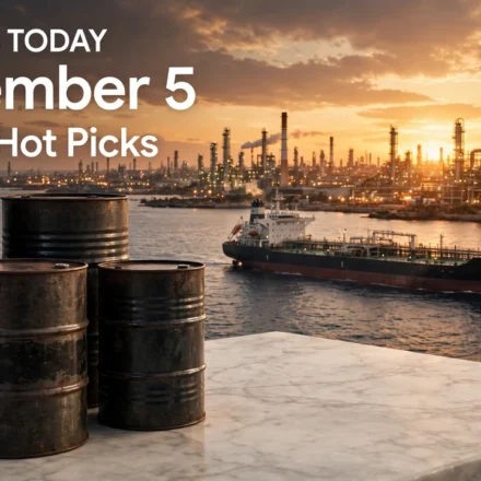 Oil Prices Today September 5 2026 as Brent rises on U.S.-Iran tensions and tanker supply risk