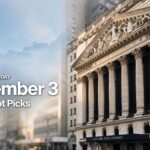 Wall Street stock market today September 3 2026 as investors wait for the August jobs report and watch Treasury yields