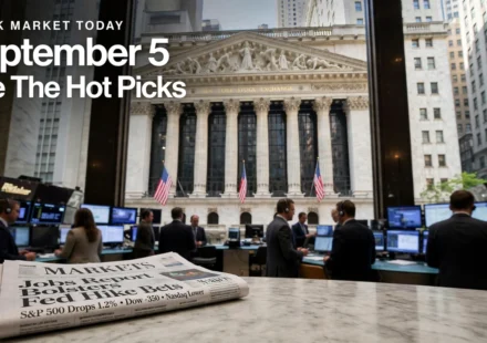 Stock Market Today September 5 2026 as Wall Street faces higher Fed rate-hike risk after strong jobs report