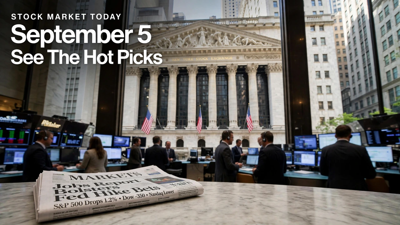 Stock Market Today September 5 2026 as Wall Street faces higher Fed rate-hike risk after strong jobs report